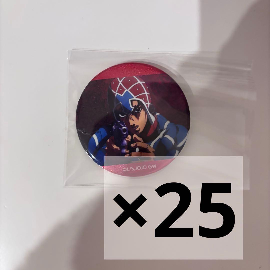 ジョジョの奇妙な冒険 ミスタ ジャンフェス 缶バッジ 場面写 25個