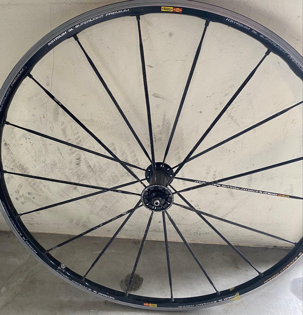 S*す様 Ksyrium SL Superlight Premium フロントの