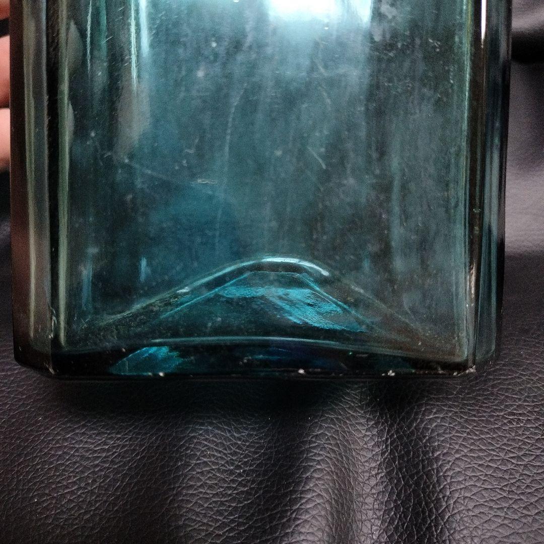 一升瓶 角瓶 金光會社 エンボス 骨董 アンティーク