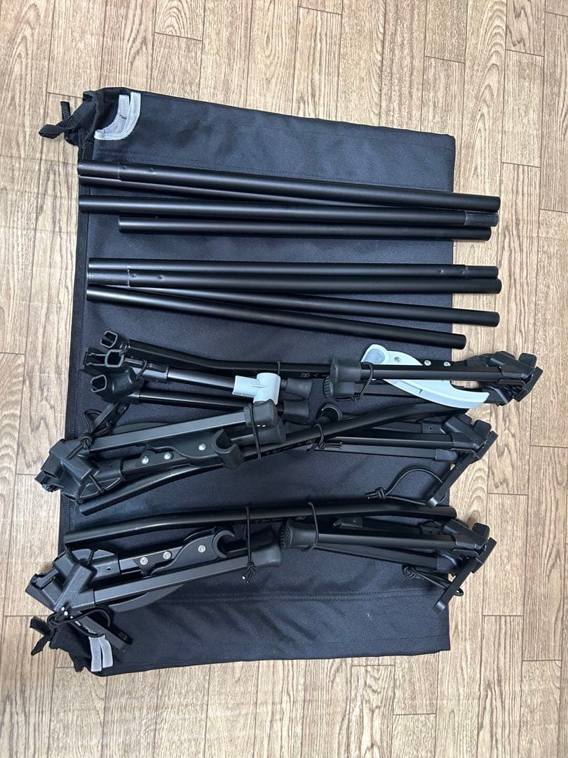 燃え広がりにくいアルミコット　2個セットワークマン