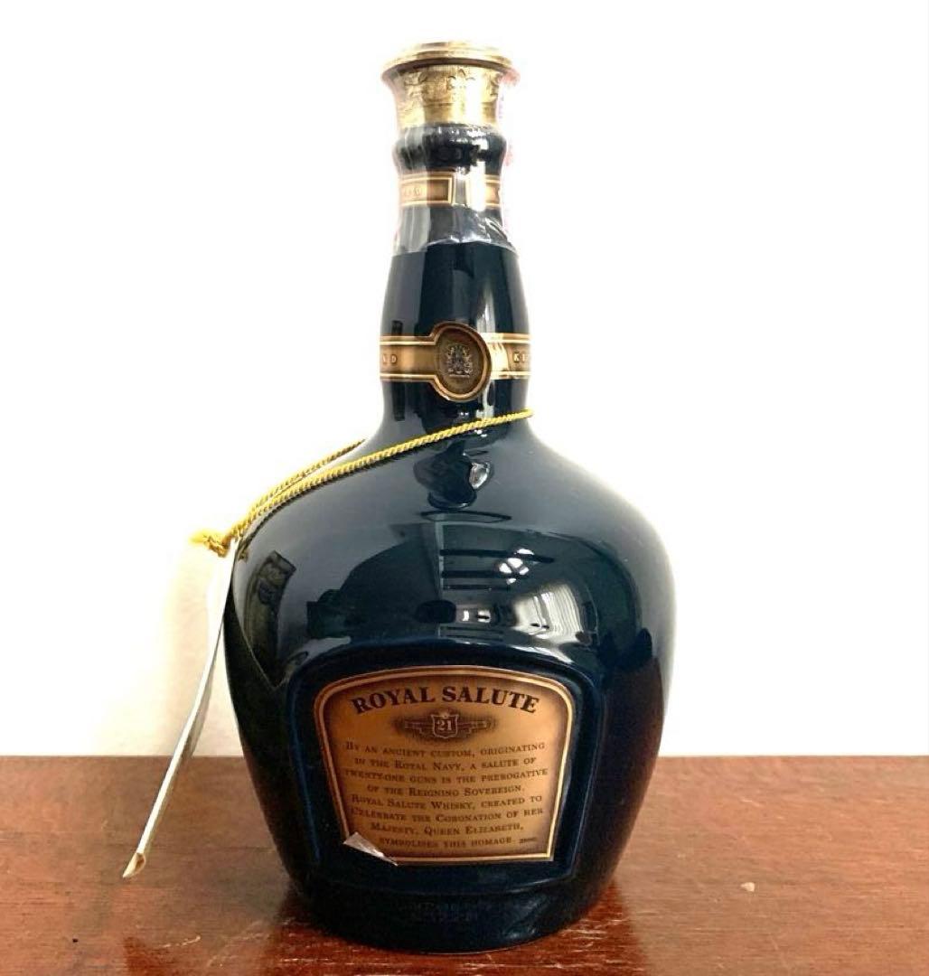 シーバスリーガル ロイヤルサルート21年 青 陶器ボトル　未開封