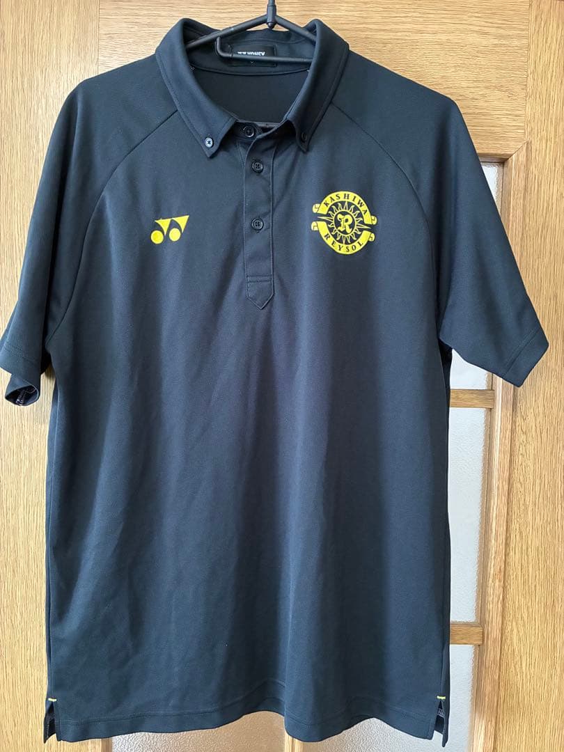 YONEX 柏レイソル　ブラックポロシャツ サイズO