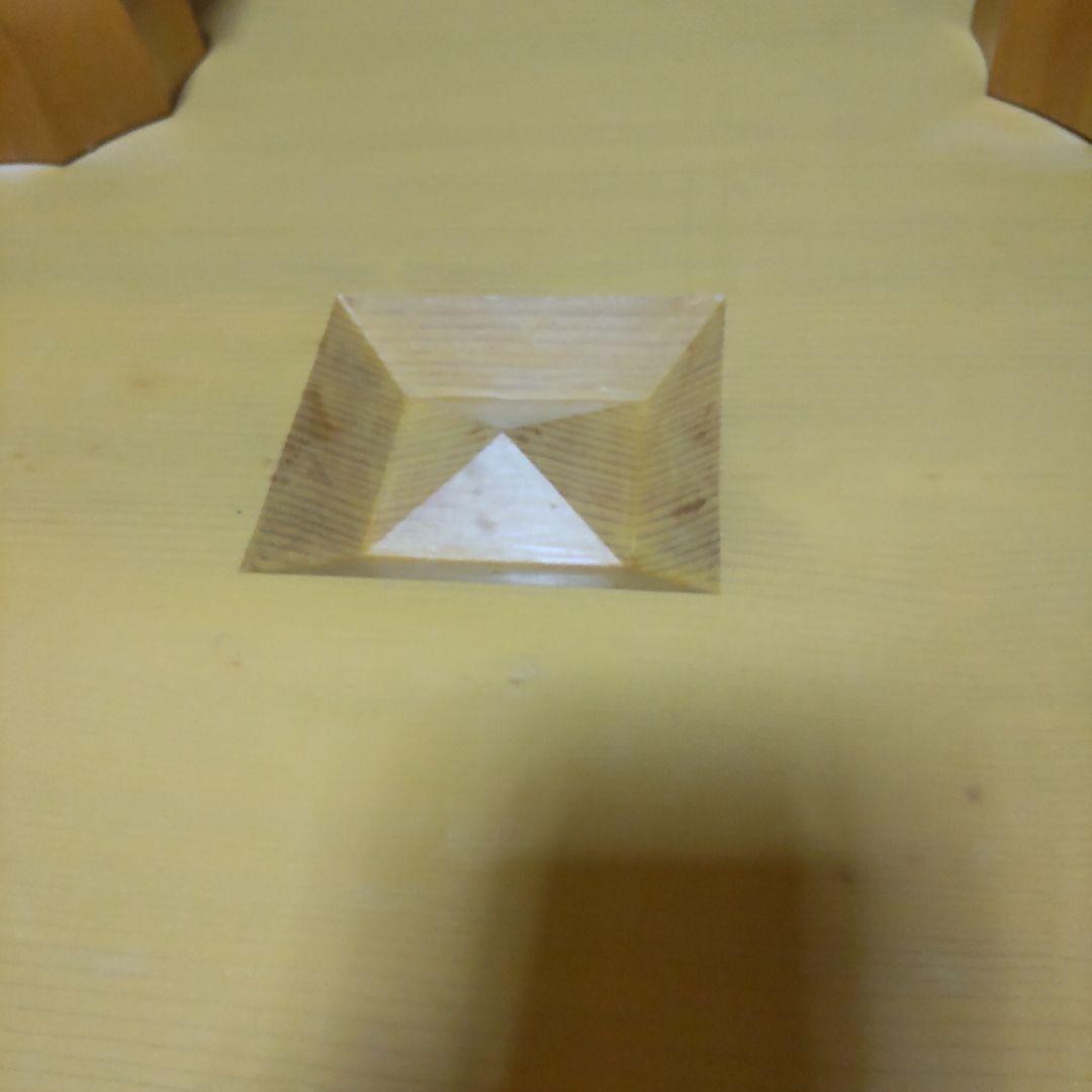 豪厚！新榧(新かや)六寸盤　天地柾　四方柾　簡易カバー付き