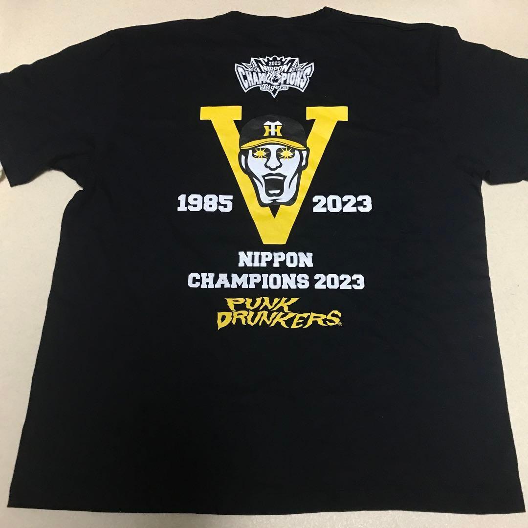 阪神タイガース 優勝記念 XXL punk drunkers 未使用 Tシャツ