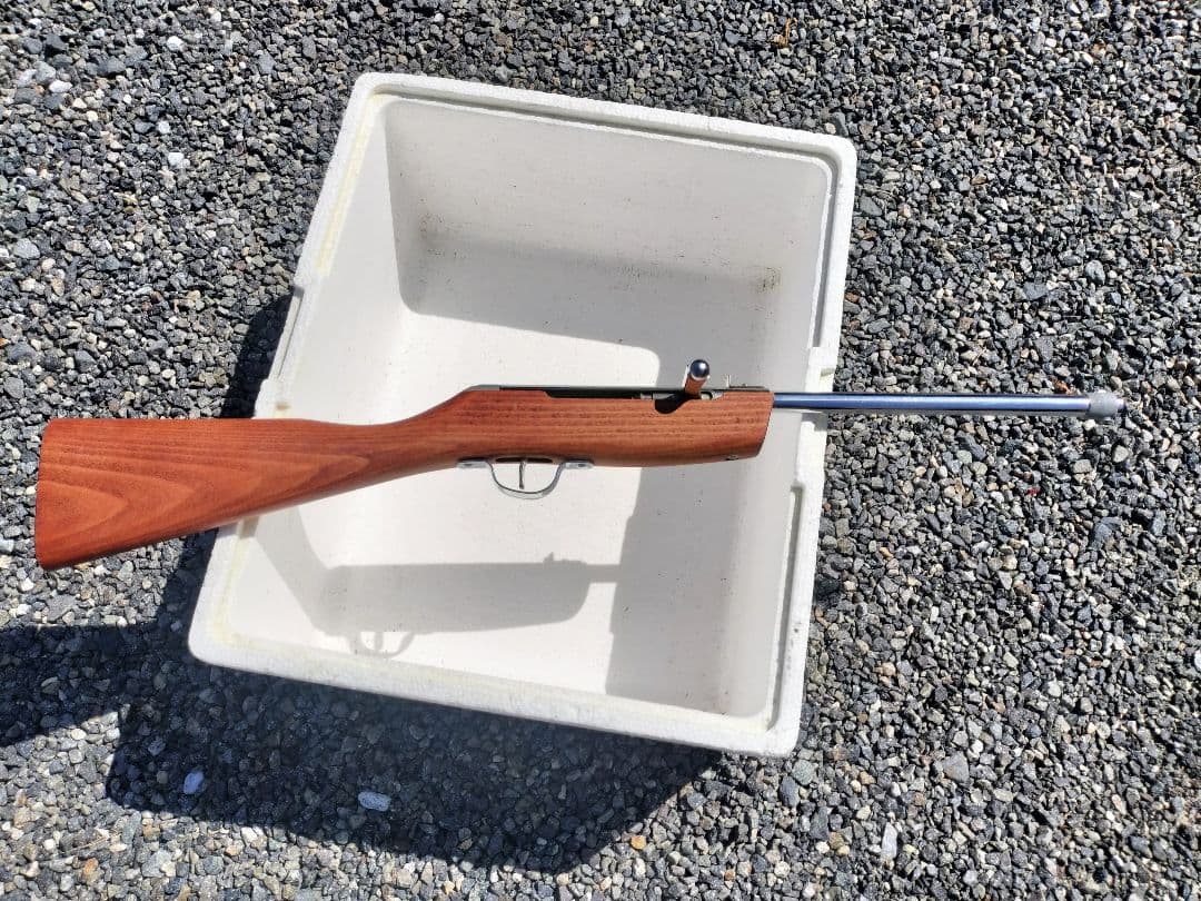 射的銃　Nakaya 木製ライフル