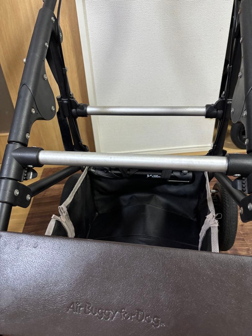 エアバギー フレームブレーキ付き 合皮レザーエスプレッソ色