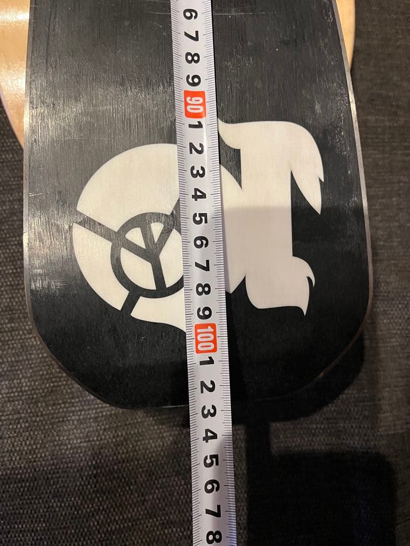 スノースケート　ピースメーカー　リーシュコード付き