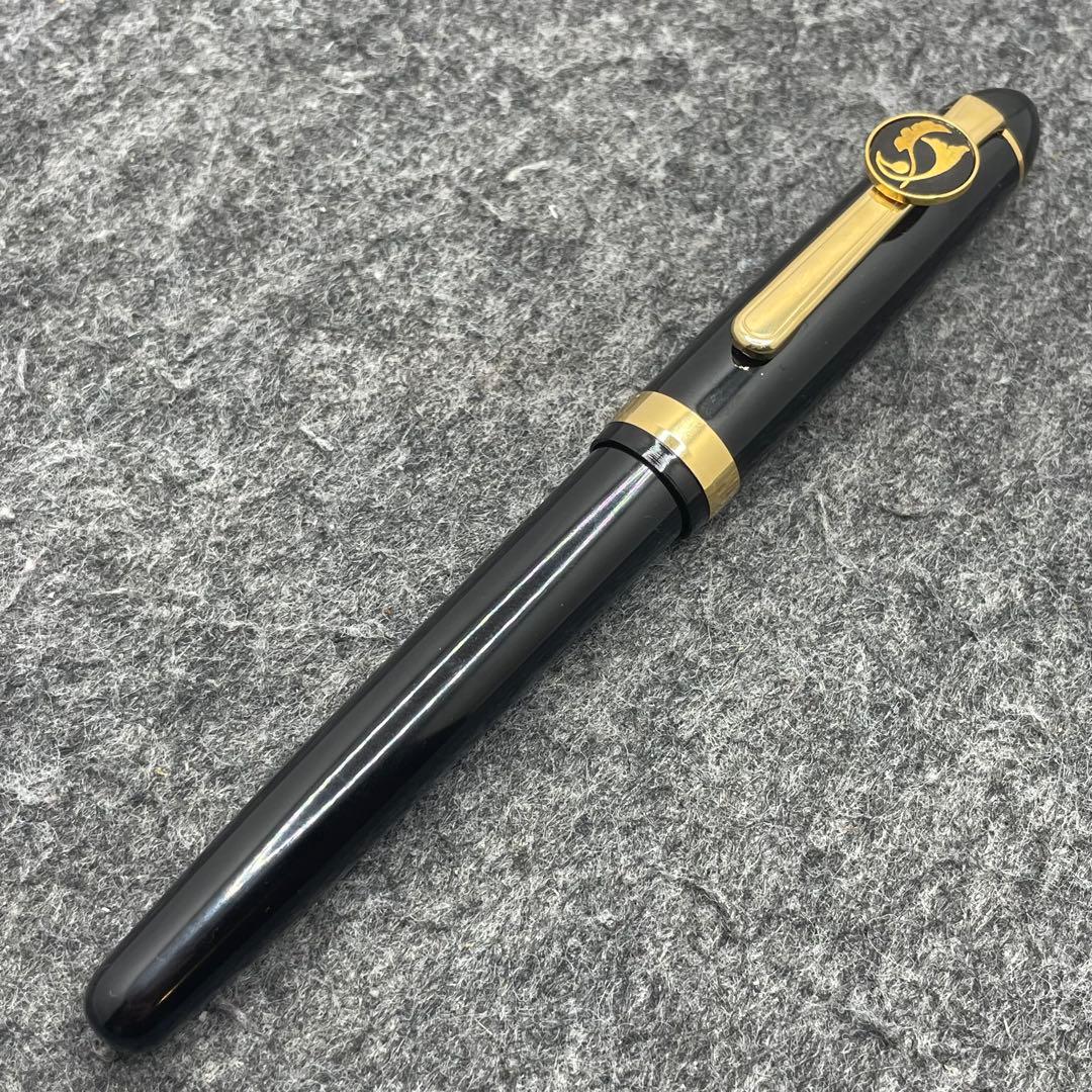 PE1226□プラチナ万年筆 万年筆 #3776 光助作 肥後象嵌 箱付き