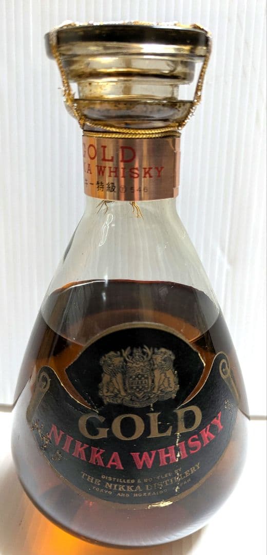 ニッカ　ウイスキー ゴールドニッカウイスキー 特級ウイスキー　古酒