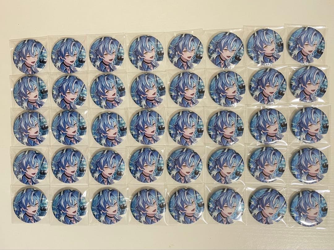 クロノヴァ しゃるろ 生誕缶バッジ40個