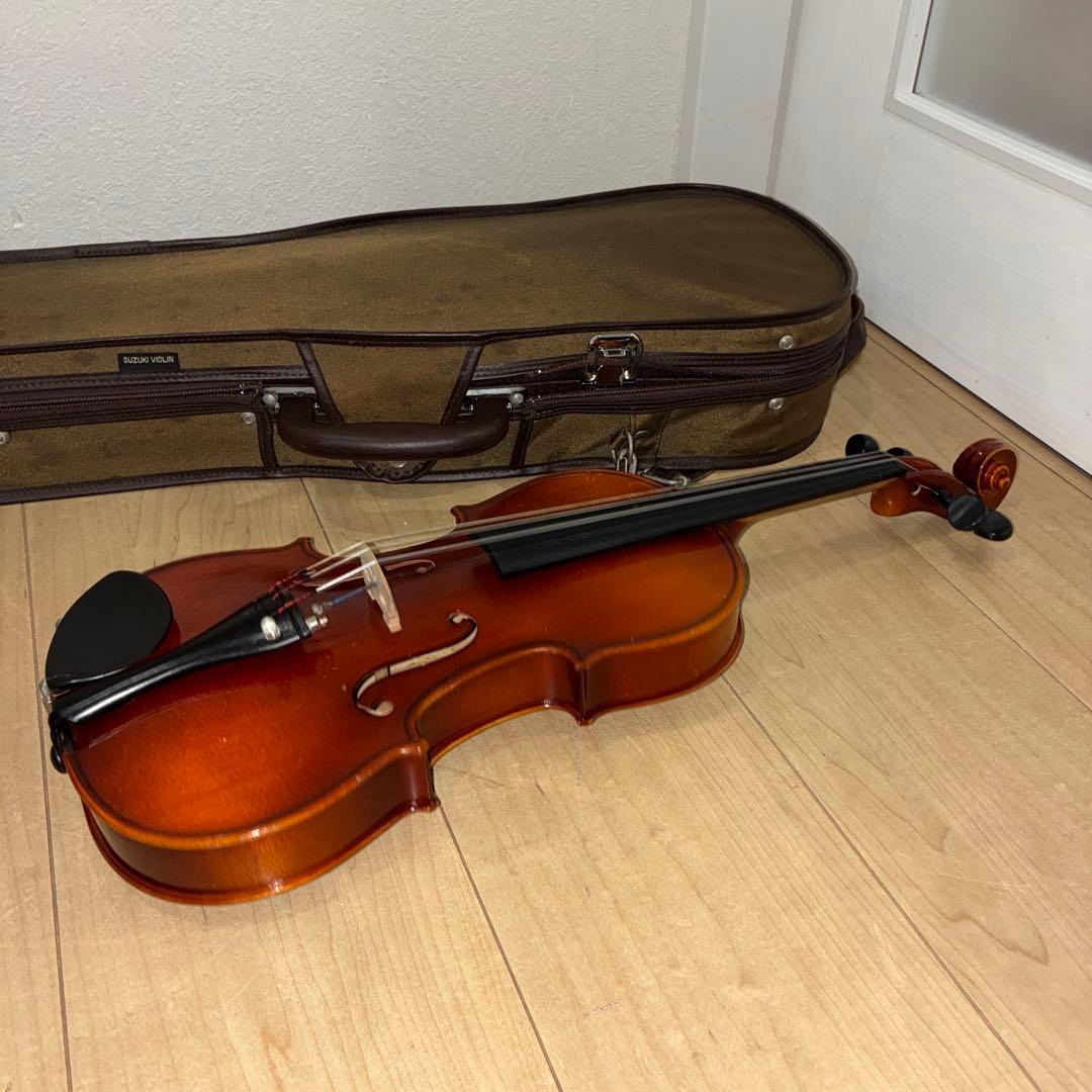 【ツヤ！美品】 SUZUKI NO.200 1/2 Anno2010バイオリン