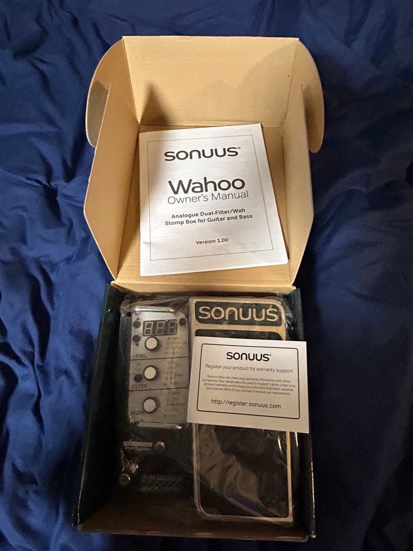 SONUUS Wahoo ワウペダル ノエルギャラガー使用