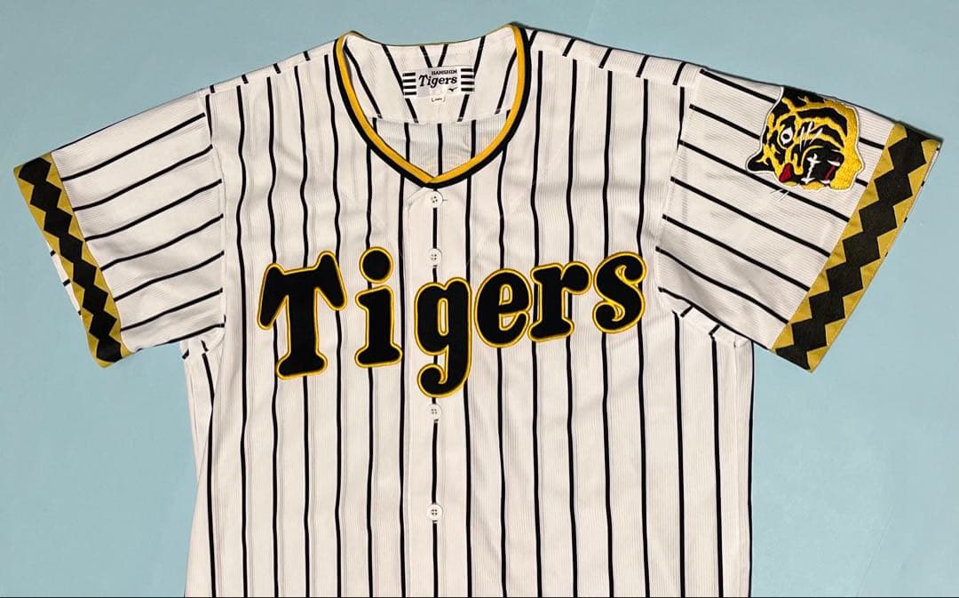 阪神タイガース　ユニフォーム　1976-1978復刻モデル　輝流ライン　Lサイズ