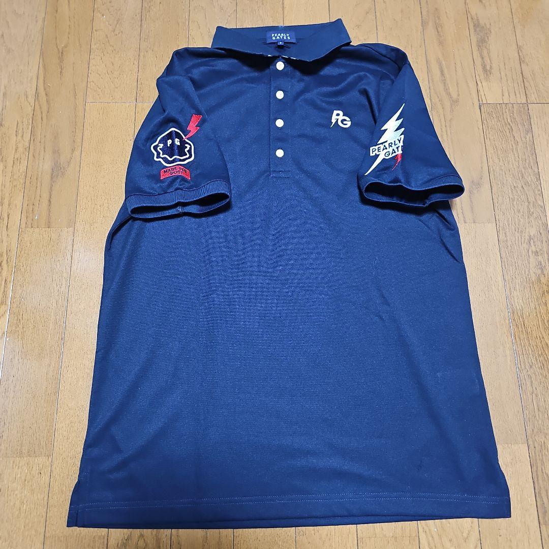 パーリーゲイツ　今シーズン　サラサラ快適ポロシャツ　襟がオシャレ