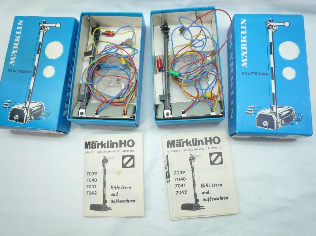 Märklin HOゲージ 信号機セット 5113 7188 7039 7040