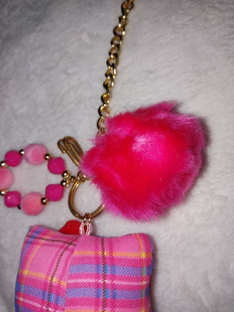 激レア！タータンチェックキティマスコット　サンリオ2009年当時物　35周年