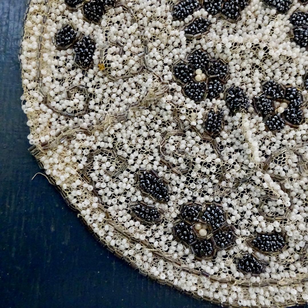 アンティーク ビーズ ヘッドドレス アート作品 フランス ブロカント