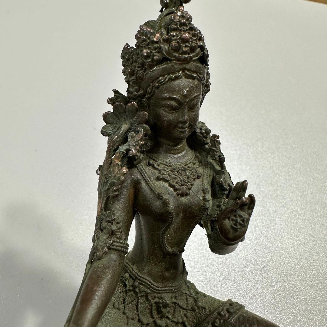 観音菩薩像　蓮華台　美術品