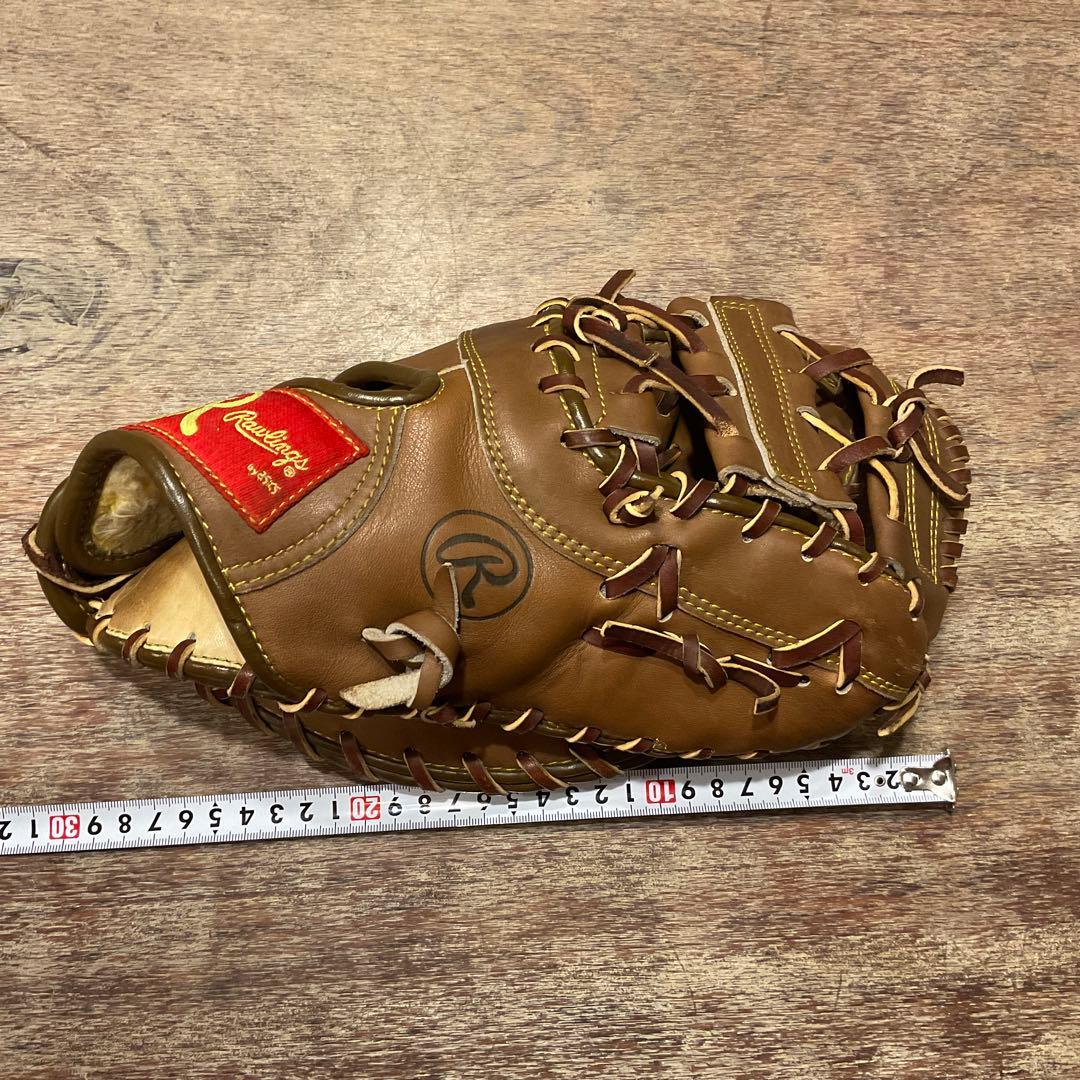 ローリングスのファーストミット 軟式グローブ TEGRAT RG861F 旧ロゴ