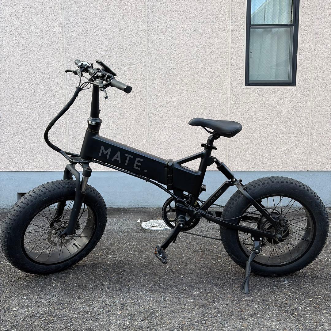 Daikon　MATEX電動アシスト自転車折りたたみ式ファットバイク黒