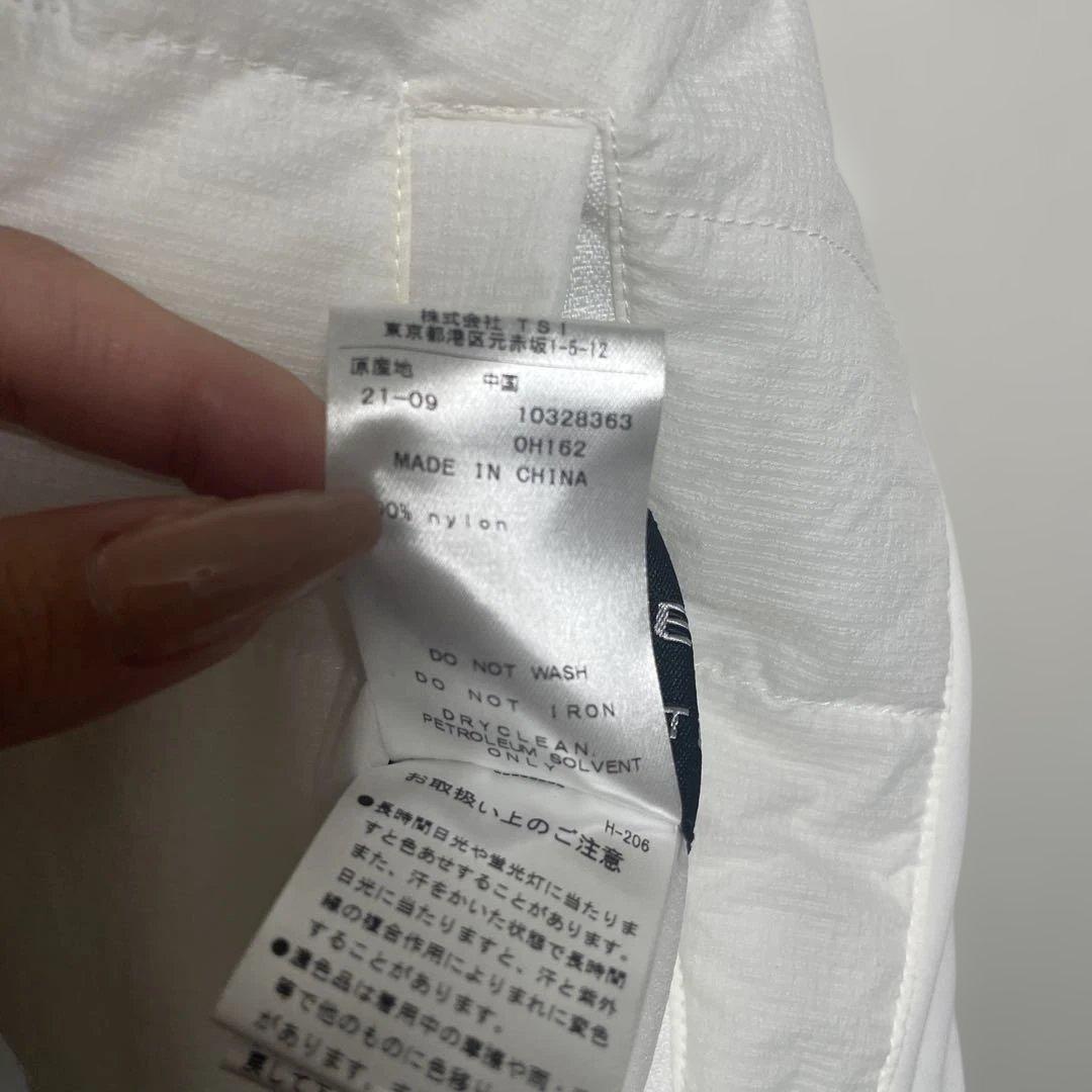 一度のみ着用PG EST 89 ホワイトジャケット2way リバーシブルLサイズ