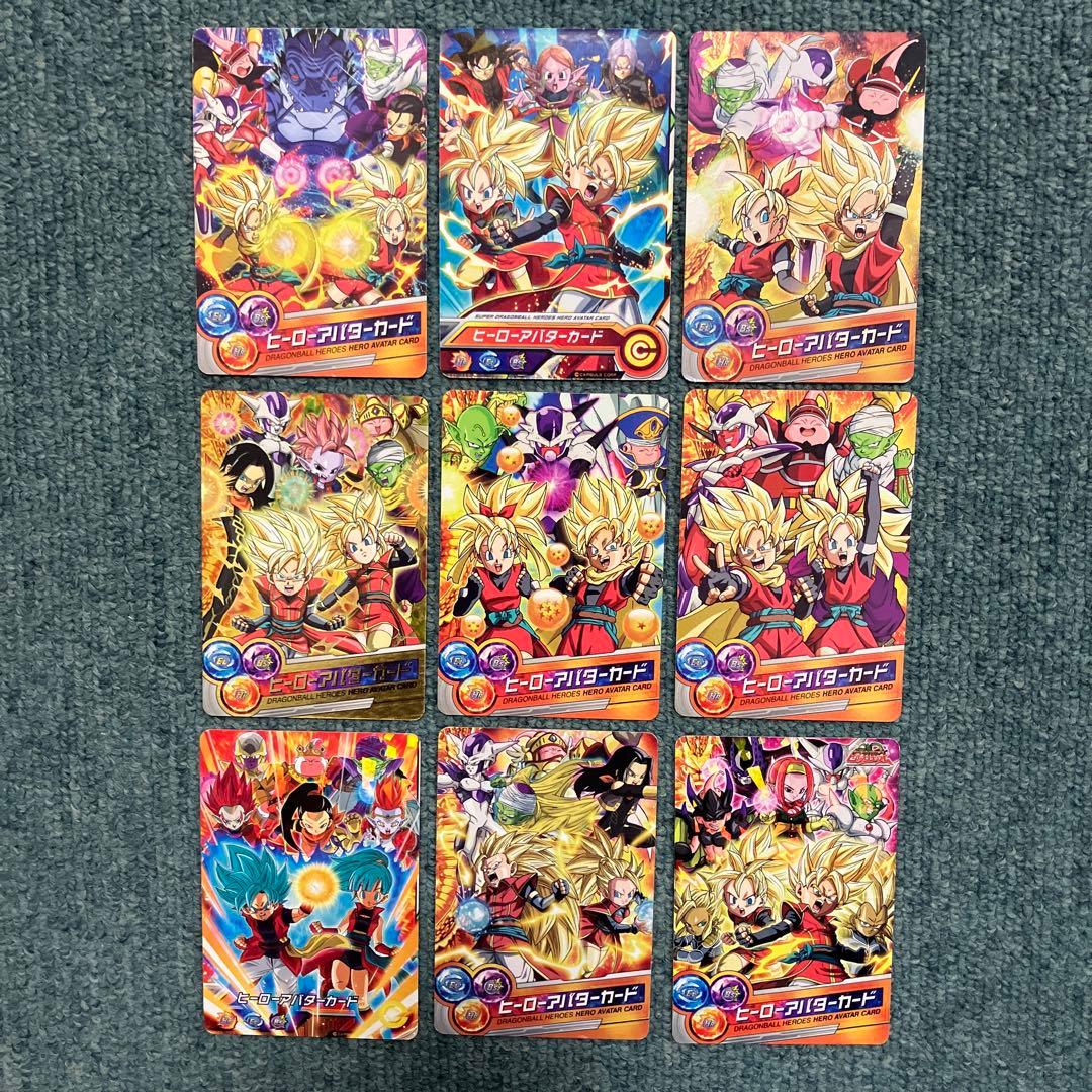 ドラゴンボールヒーローズ　傷ありヒーローアバターカード94枚まとめ売り
