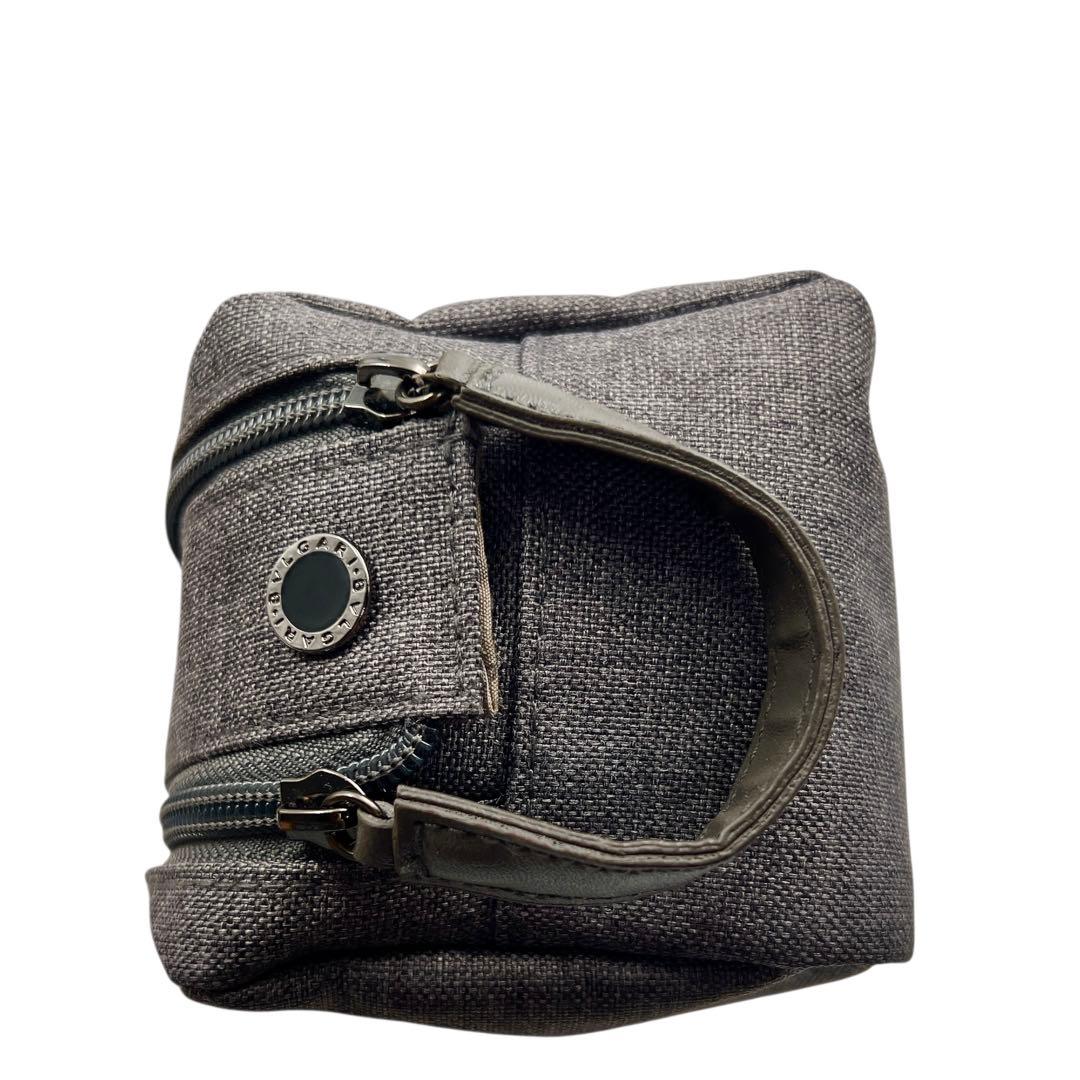 BVLGARI ダブルファスナー ポーチ メンズ 7867