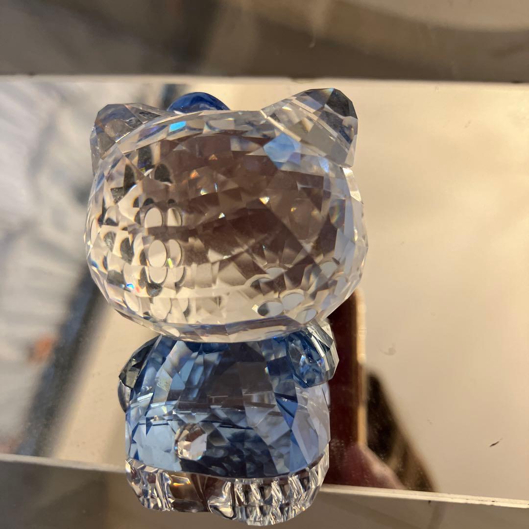 ハローキティ クリスタルフィギュア スワロフスキー　2013限定　希少　ミラー付