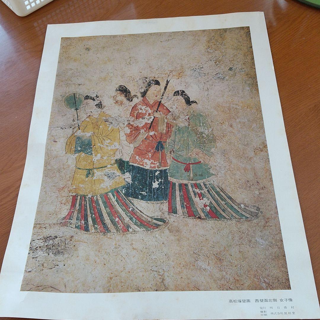 高松塚古墳の壁面印刷物