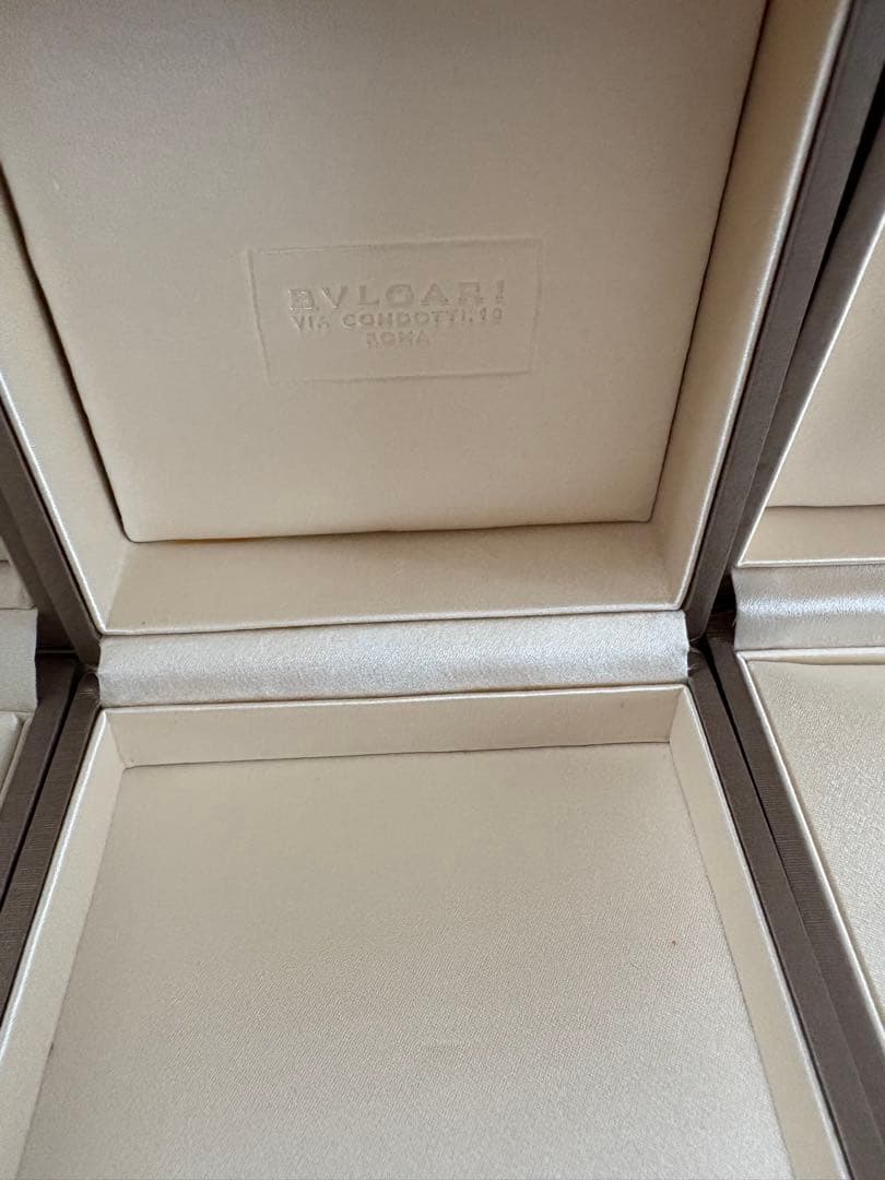 ブルガリ 空箱 3点セット 正規品 ジュエリーボックス