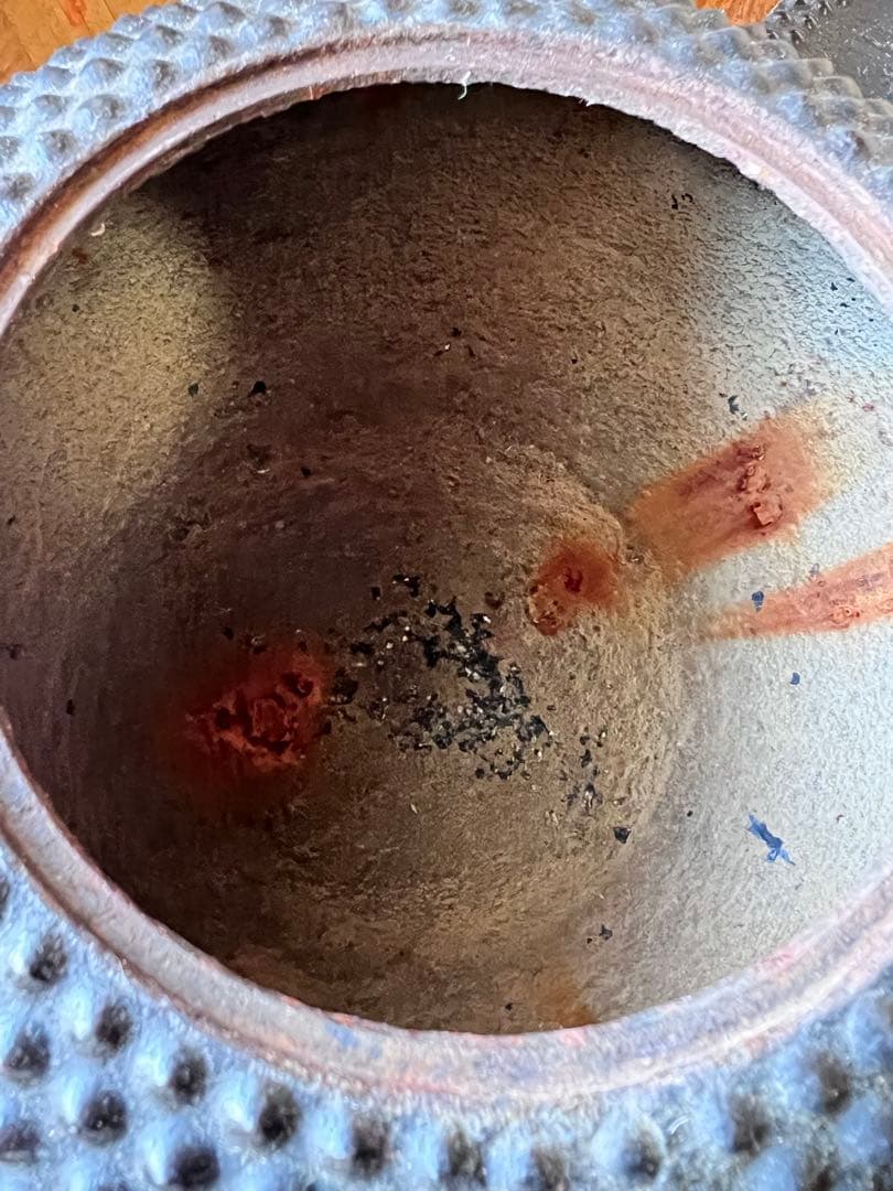 南部藩御用鋳物師　１６代鈴木盛久(成郎)作 鉄瓶