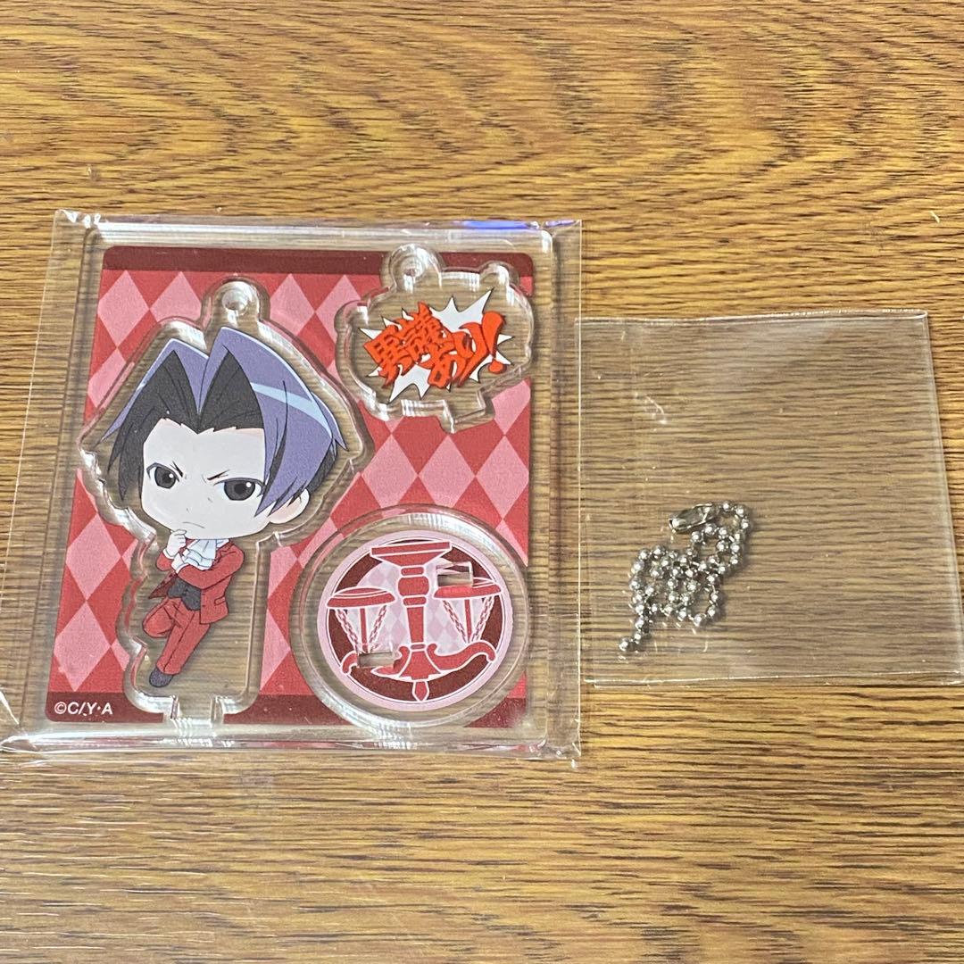 逆転裁判　マルチアクリルマスコットコレクション　御剣怜侍　② アクリルスタンド