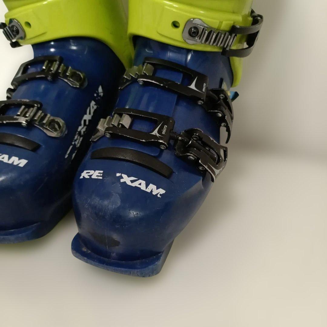 REXXAM POWER MAX 97スキーブーツ 青/緑 25〜25.5センチ