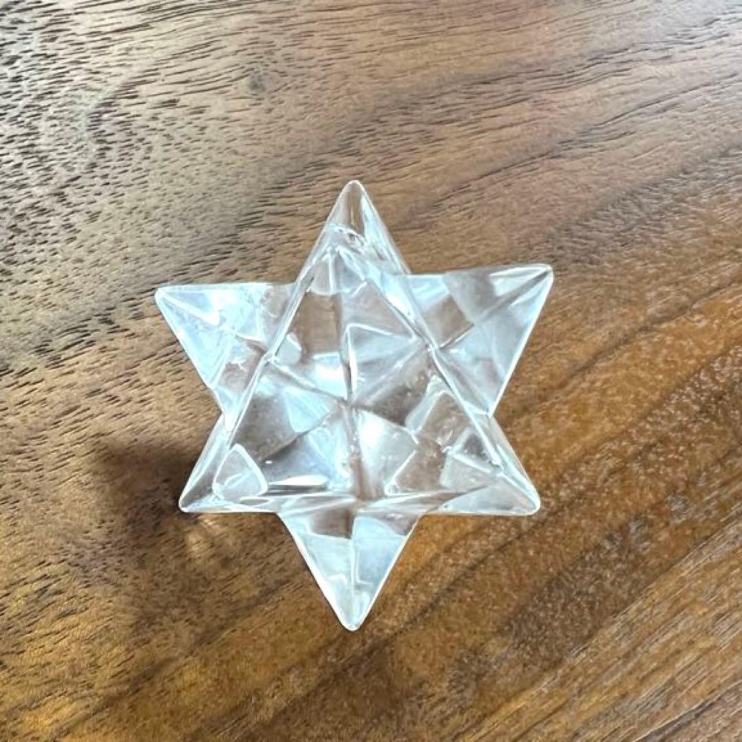 アステロイド水晶 小星型12面体　スーパーマカバ