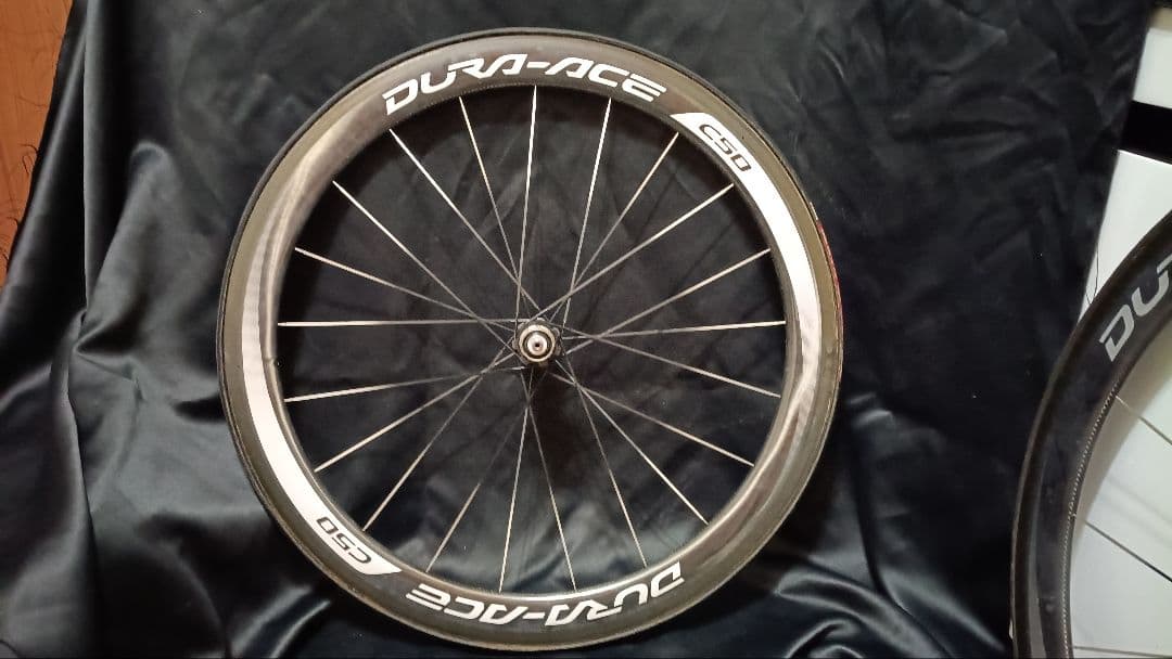 シマノ　デュラエースチューブラーホイール前後セット