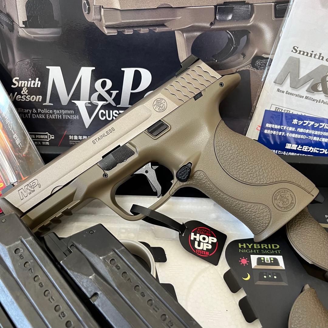 美品 M&P9 V CUSTOM カスタムトリガー インナーバレル 東京マルイ