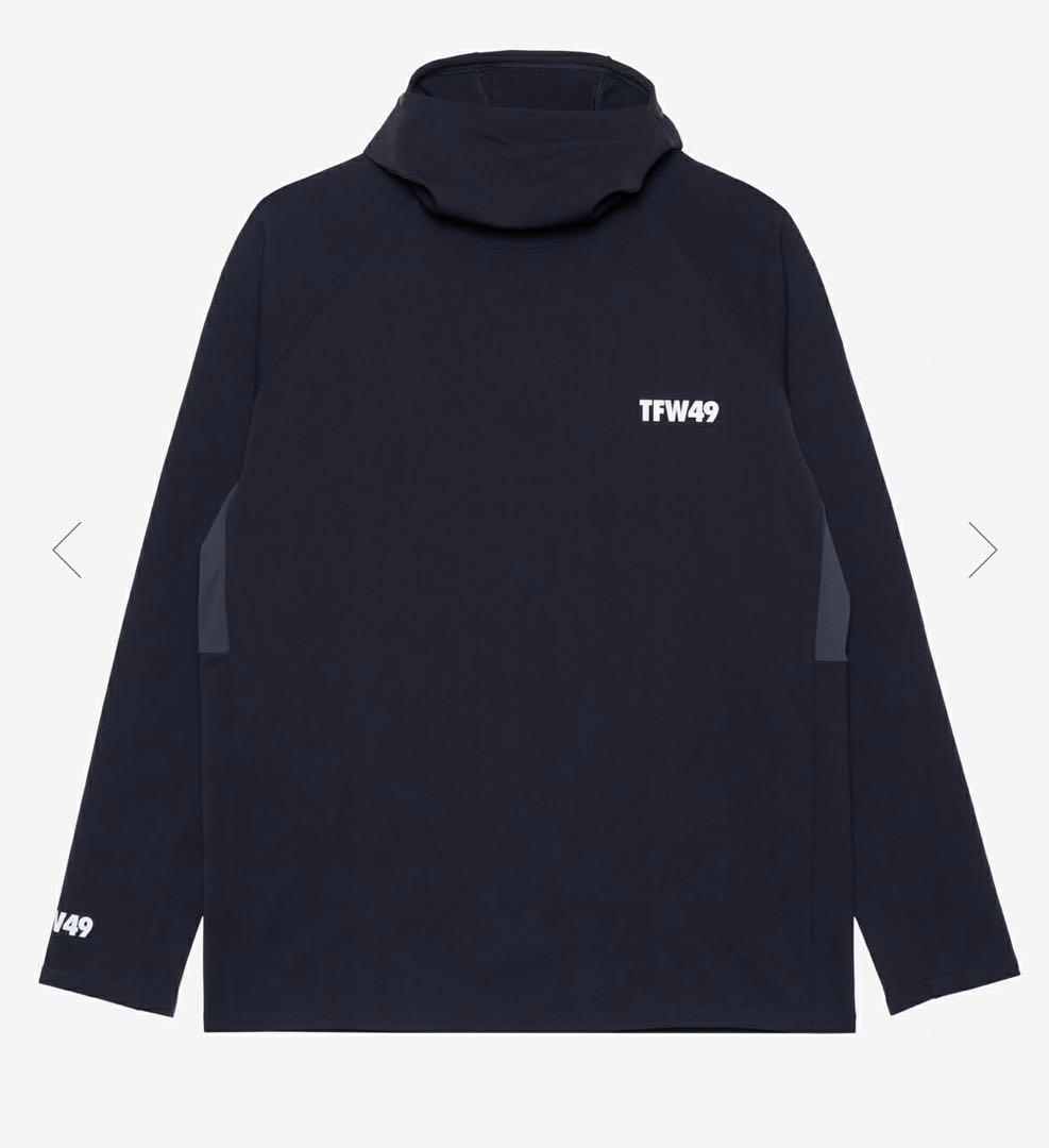 未使用　新作TFW49 フードパーカー　ブラックM