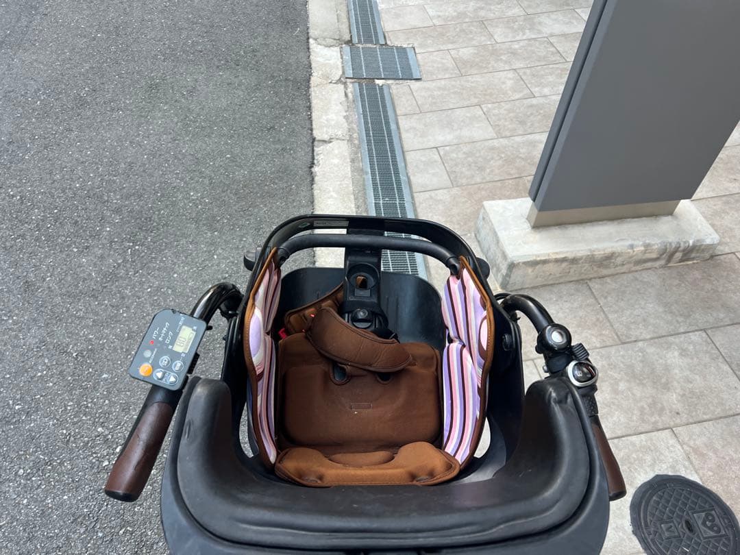 大阪府　子供乗せ　パナソニック　電動アシスト自転車 チャイルドシート付き