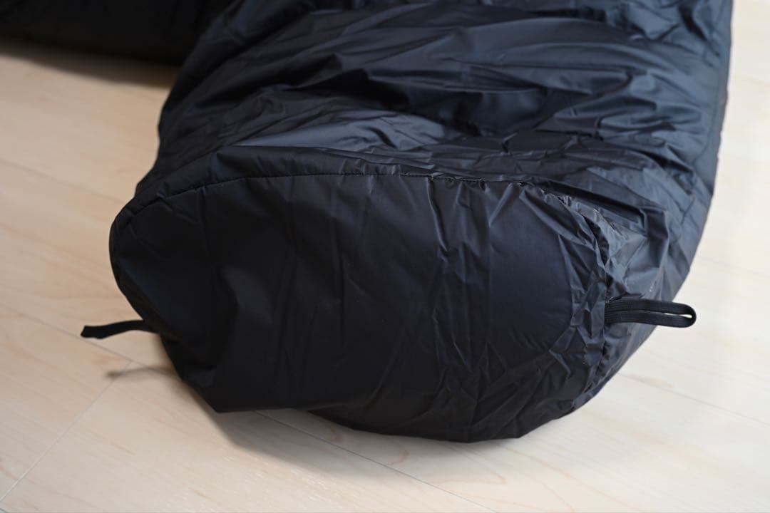 NANGA ナンガ/山渓別注　オーロラ 600DX 寝袋 シュラフ ブラック