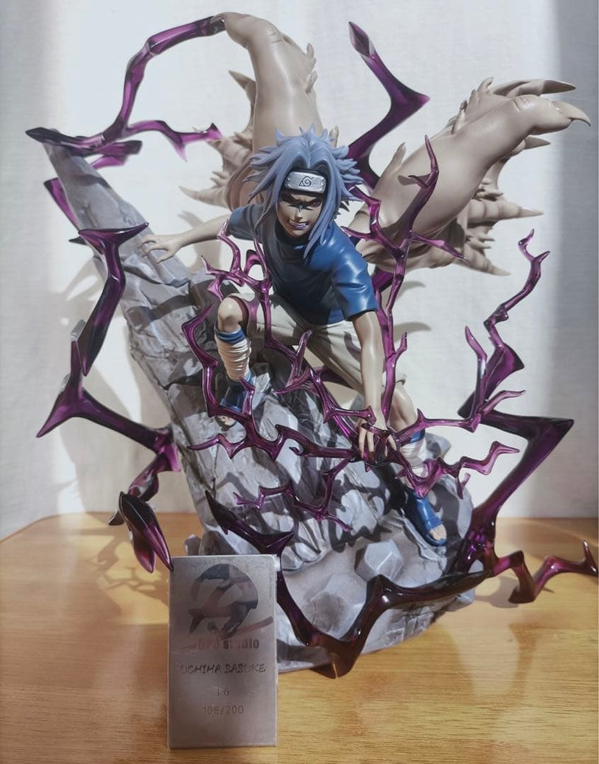ナルト NARUTO フィギュア ガレージキット　サスケ　1／6スケール