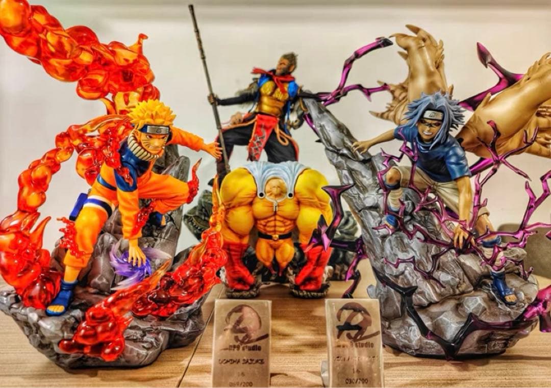 ナルト NARUTO フィギュア ガレージキット　サスケ　1／6スケール