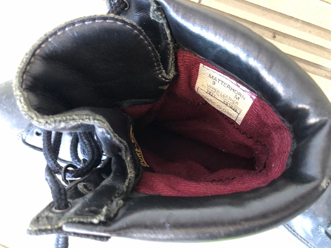 bellevilleベルビルゴアテックGORE-TEX 黒 レザー ハイカット