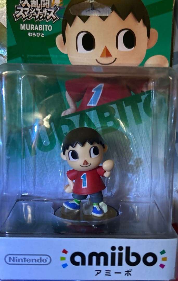 Amiibo 村人 Villager 1.0 フィギュア レア