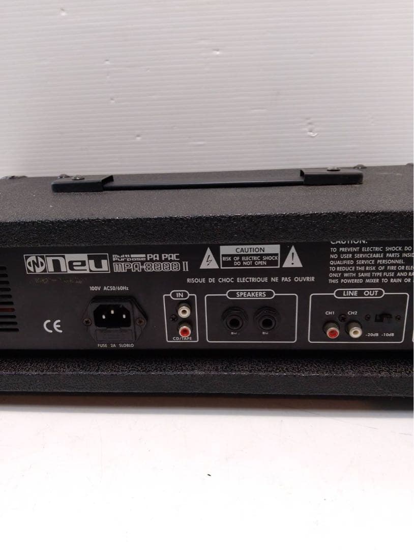 G2249 Neu 4chパワードミキサー MPA-8000 II PAアンプ