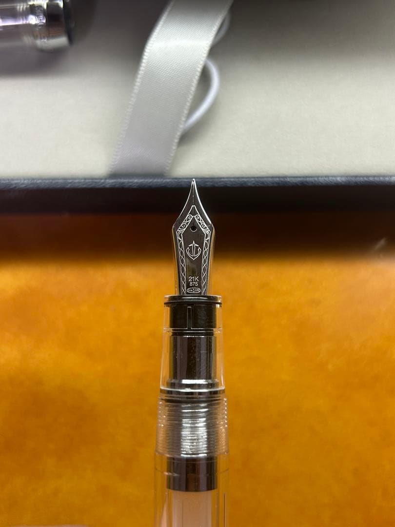 プロフィット21 銀 万年筆 デモンストレーターモデル MF 中細