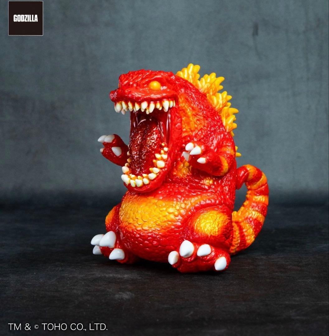 ゴジラ1995 KAGEMARU DESIGNS フィギュア　 レッドカラー