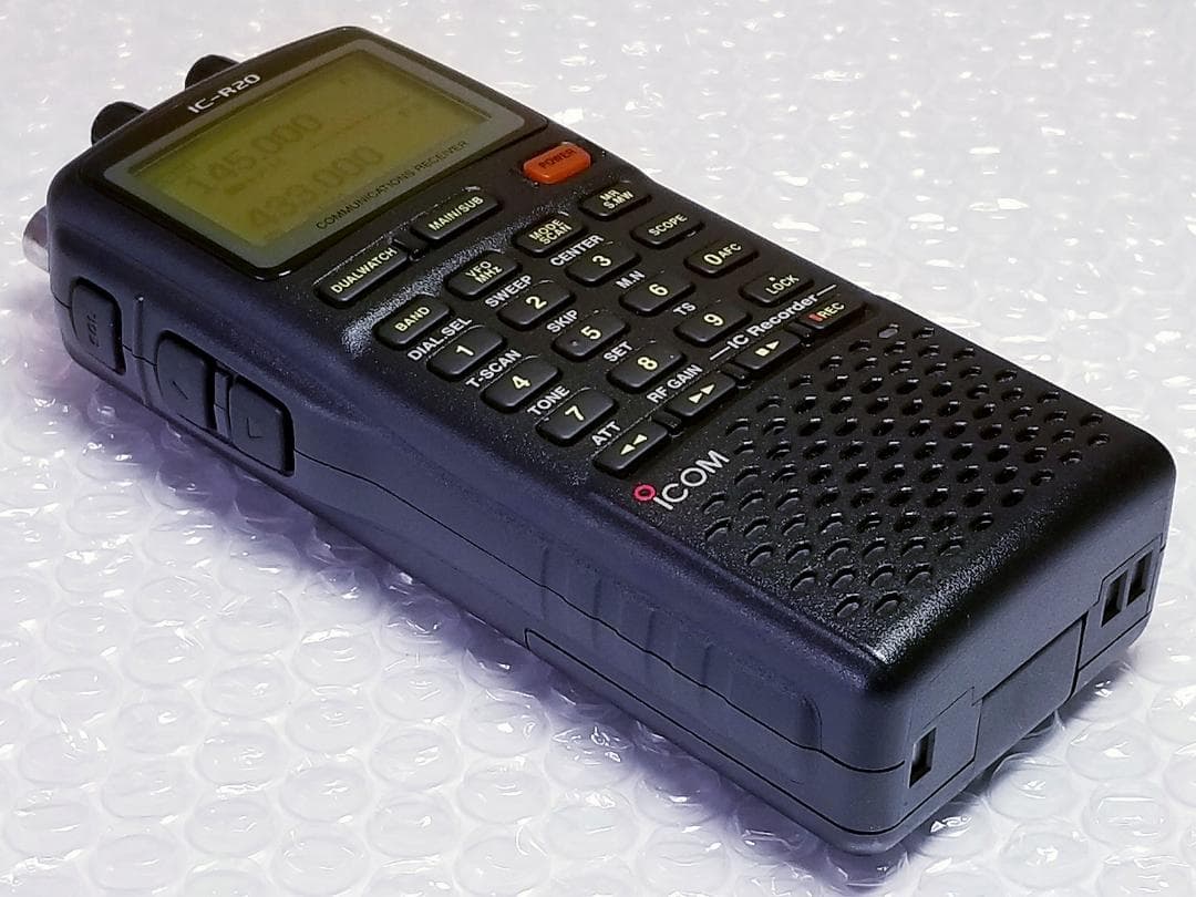 アイコム icom IC-R20 通信ケーブル付属 美品
