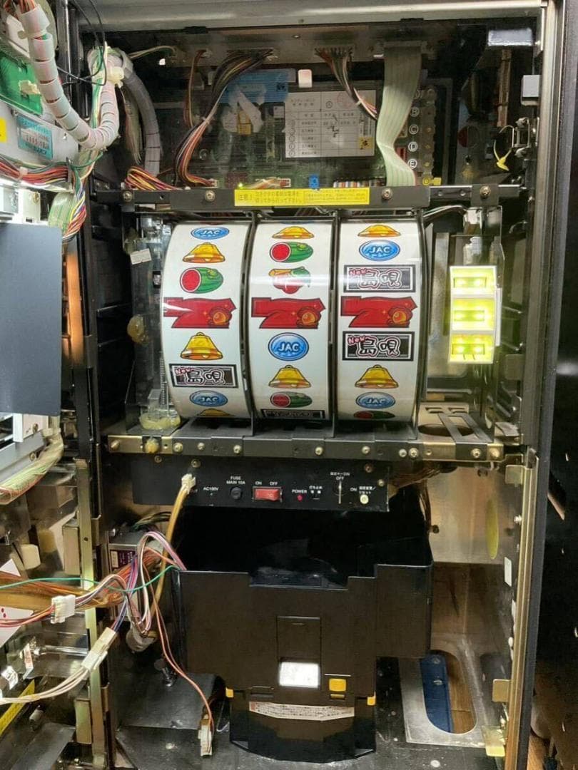 【パチスロ実機】オリンピア★NEW島唄30【オートプレイ付不要機付】人気台