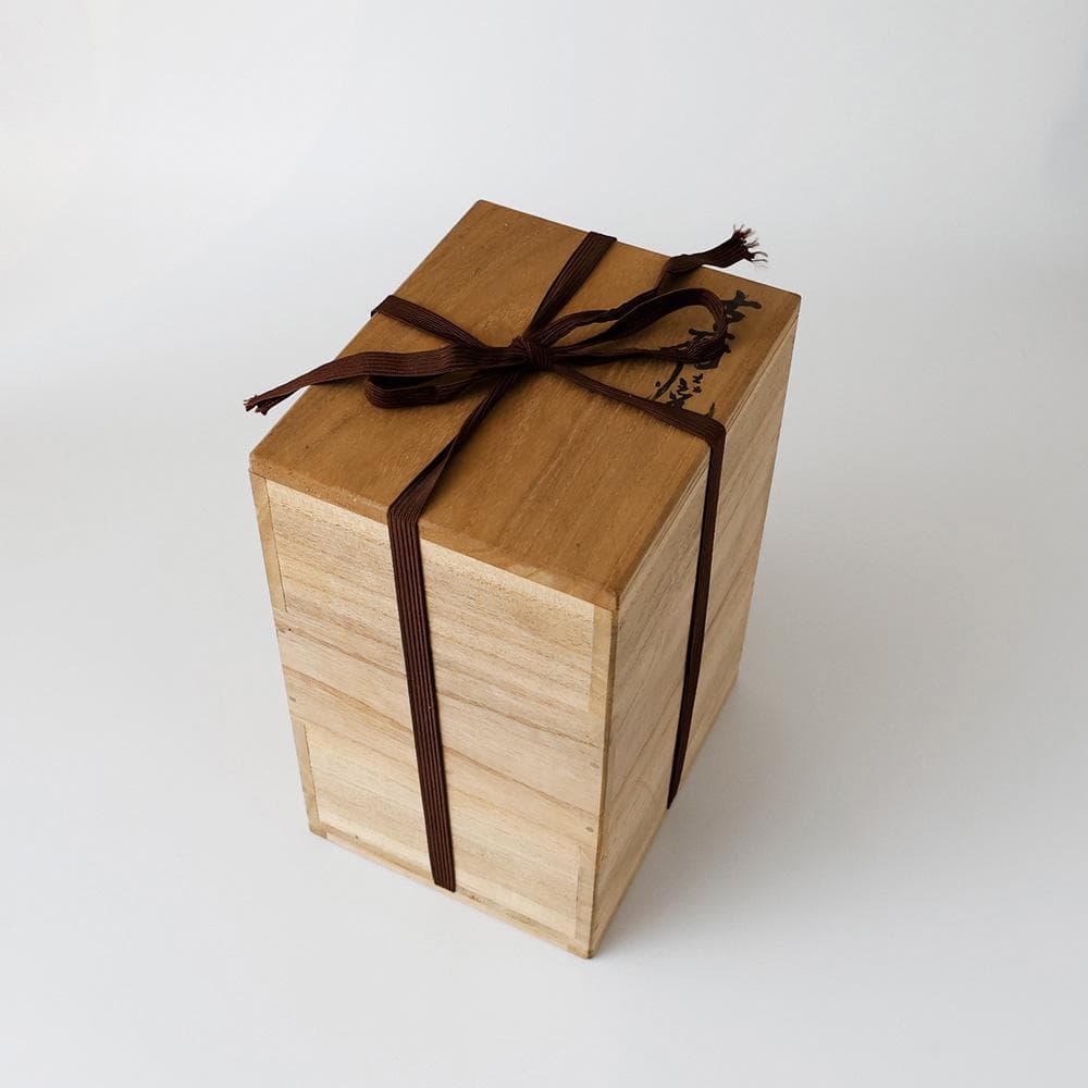 越中古府焼 布袋像 仏像 東洋彫刻 合箱