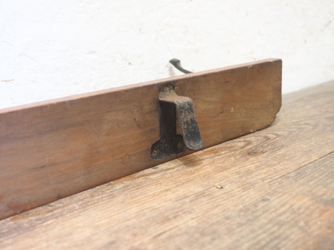 1175 ①アンティーク　ウォールフック　壁掛け　帽子掛け　金具　古道具レトロ